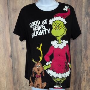 The Grinch Graphic Naughty Tee  XXL                               P116